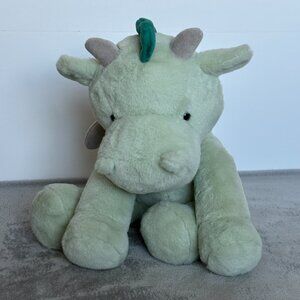 Walgreens Hug Me Dino Dragon Plush Mint Green 15 Inch Stuffed Animal Cuddle Toy